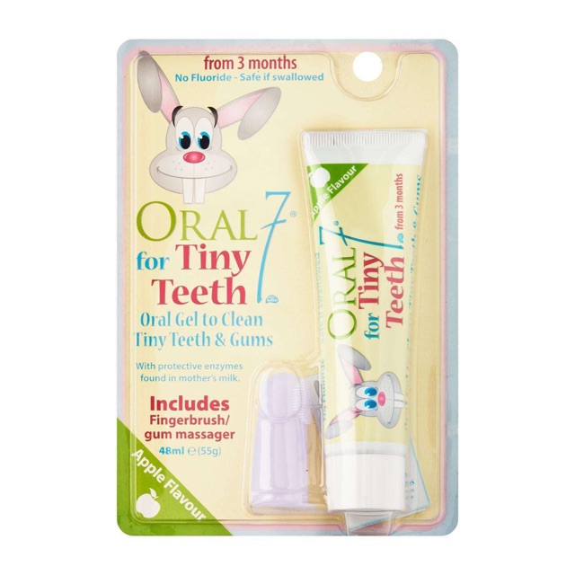 Toothpaste For Children Under 3 Years Old And With Oral 7 Finger Flops