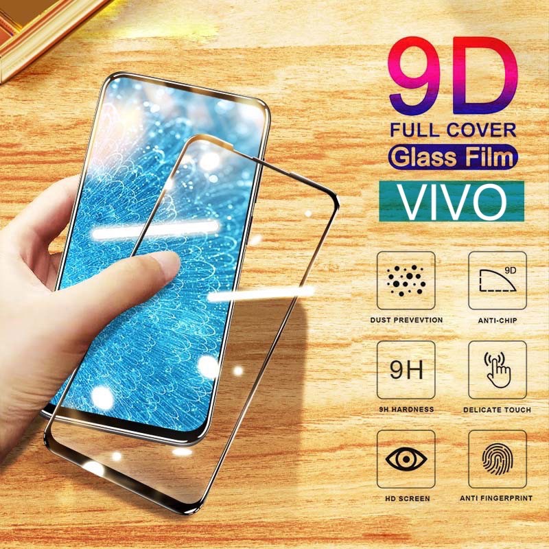 9d Full Tempered Glass For Vivo V15 V9 Y71 V11 Y81 Y91 Y91i Y95 S1 Plus Y19 Y11 Y12 Y15 Y17 Y55 0197