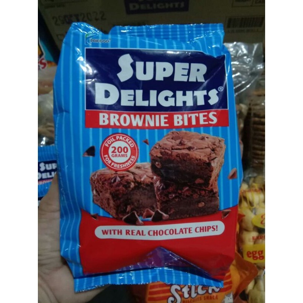 Super delight Brownie bite 200g Shopee Philippines