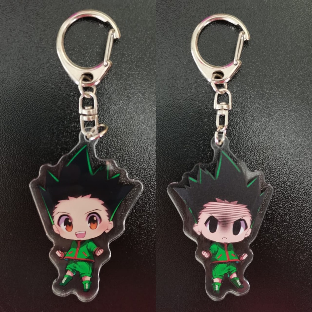 Gon Freecss Hunter X Hunter Shonen Anime Chibi Fanart Acrylic Keychain ...