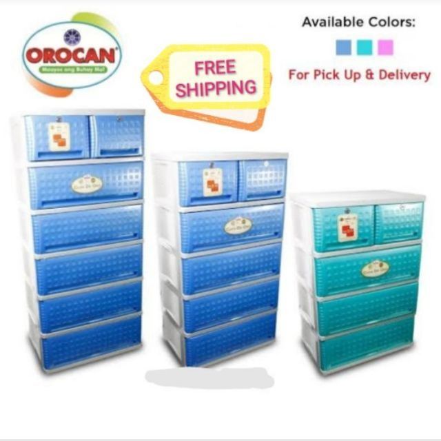 Orocan drawer durabox cubico(metromanilaonly) Shopee Philippines