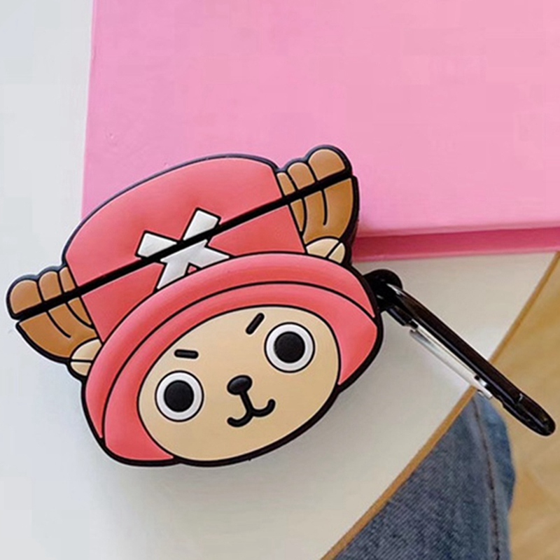 One Piece Luffy Chopper Airpods Protective Sleeve Is Suitable For Airpods 1 2 I10 I11 I12 I9s Tws Inpods 12 Silicone Headset Case Shopee Philippines