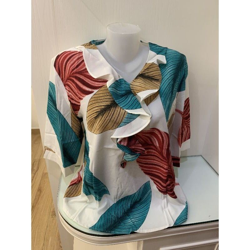 Bangkok casual floral blouse | Shopee Philippines