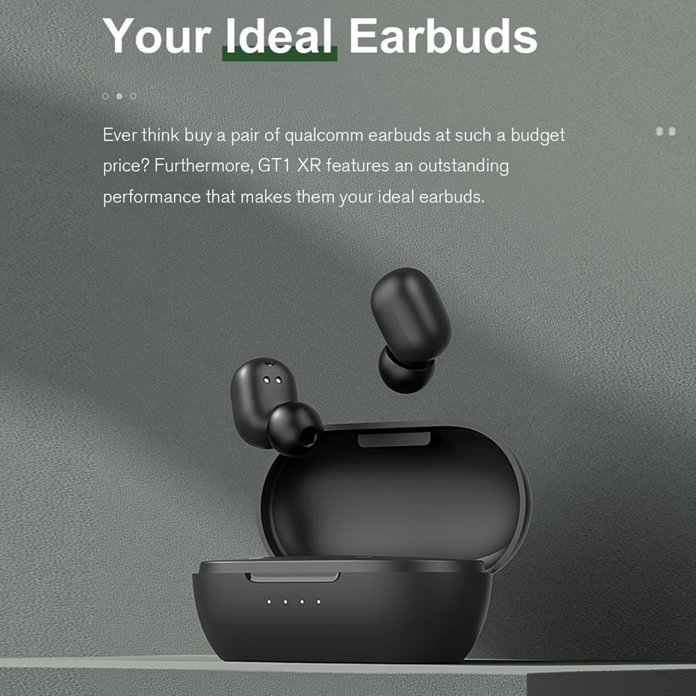 Earpods Inpods Haylou Gt1 Xr Tws True Wireless Earbuds Bluetooth 5 0 Connectivity New Qualcomm Qcc30 Shopee Philippines