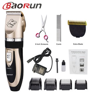 Professional Electric Pet Hair Trimmer Rechargeable Cat Dog Clipper Grooming Styling Cutters Shaver Machine For Animals