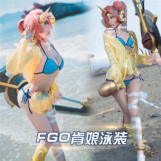 Anime Fate/Apocrypha Frankenstein swimsuit Cosplay Costumes bathing suit women swimwear A #1
