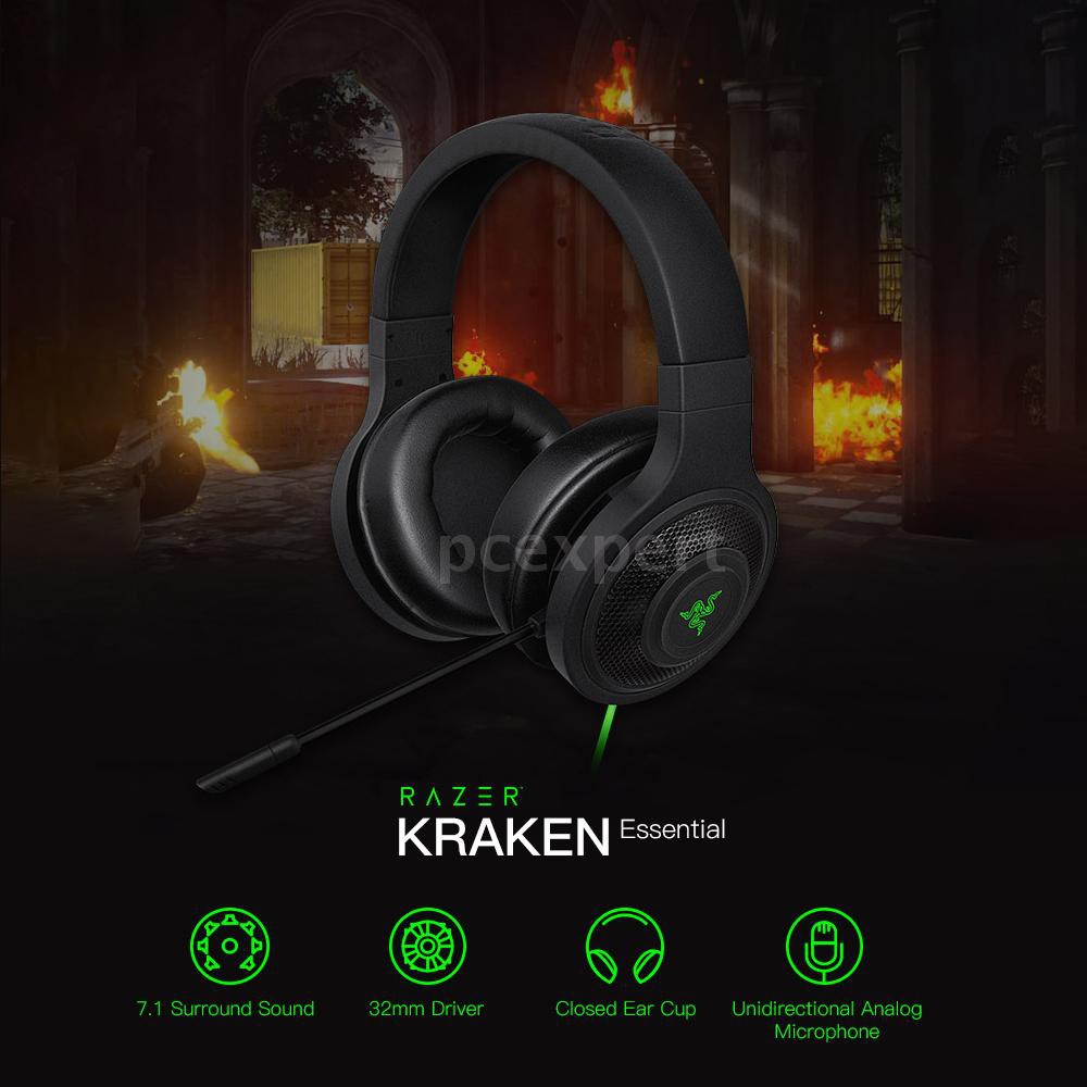 razer kraken essential analog stereo 2.0