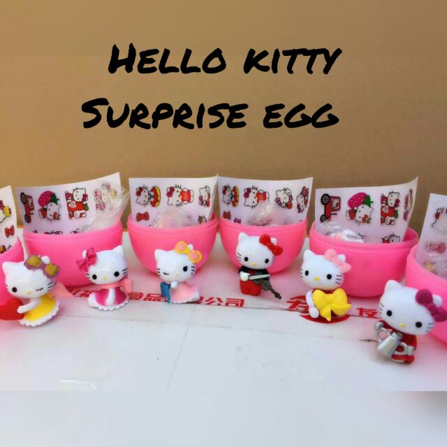 hello kitty surprise egg