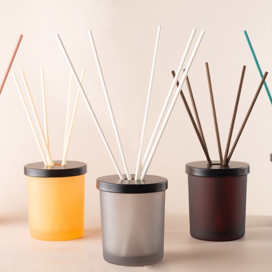 200ml Frosted Jar DUAL PURPOSE (Reed Diffuser and Candle Jar) | Shopee ...