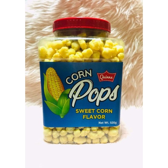 Quinns Corn Pops Sweet Corn Flavor 520g Shopee Philippines 7237