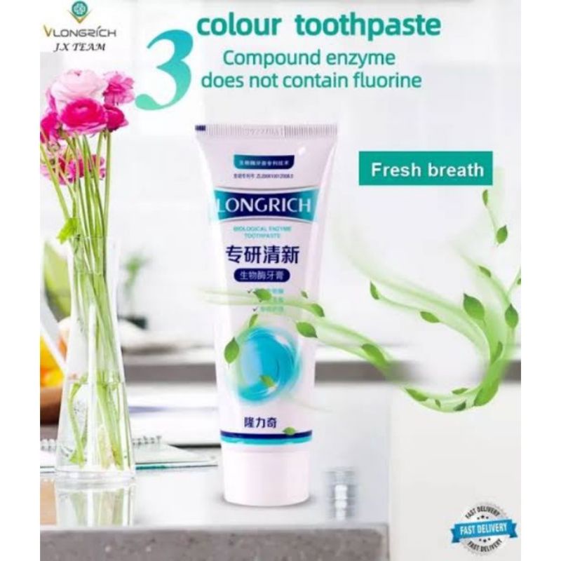LONGRICH TOOTHPASTE 125(Bioenzyme) Shopee Philippines