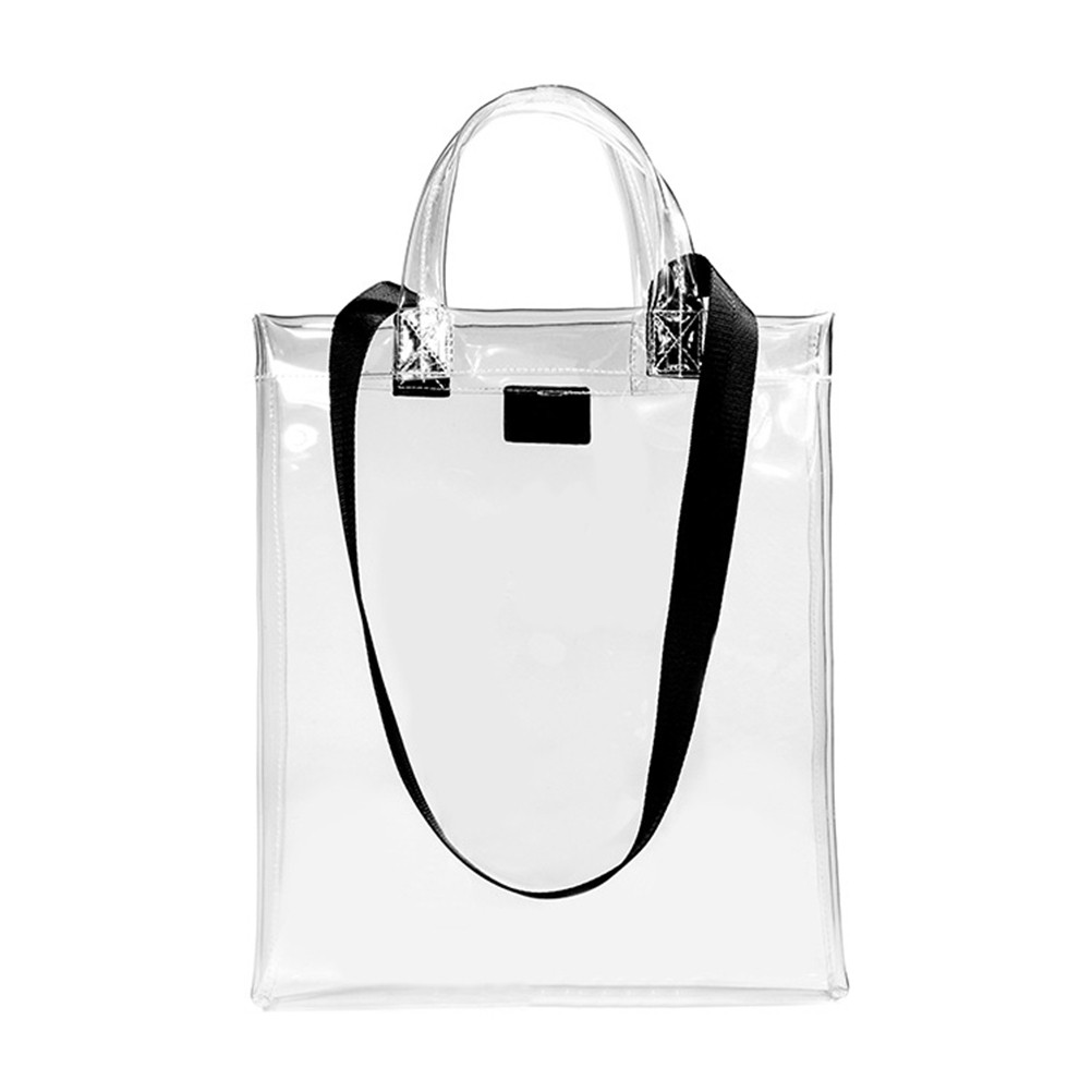 clear shoulder purse