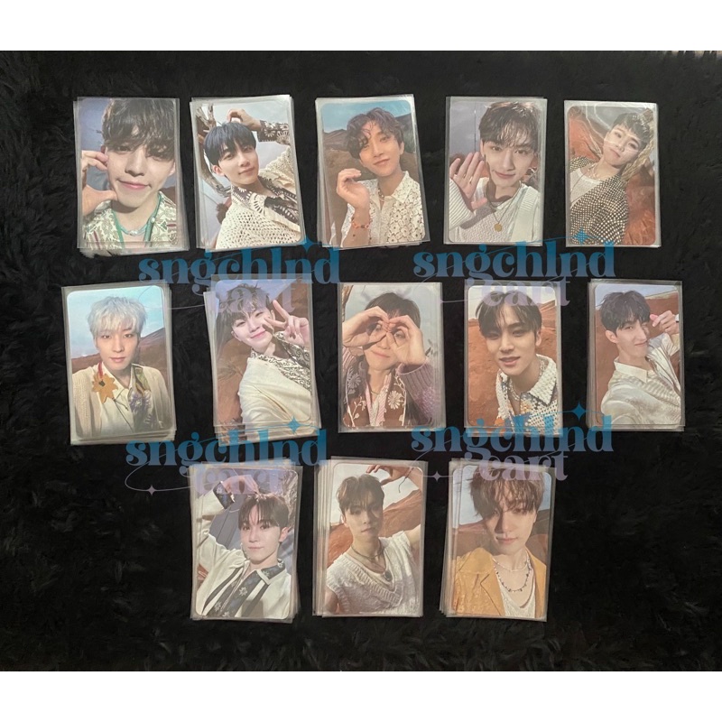 Seventeen Face The Sun Weverse Fansign Photocards Pcs Shopee Philippines