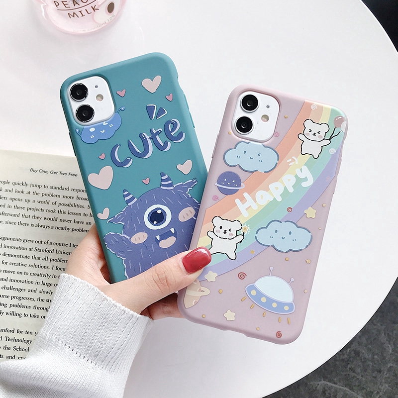 Cute Pattern iPhone Case iPhone SE 2020 11 Pro Max X 6 6s 7 8 Plus XS