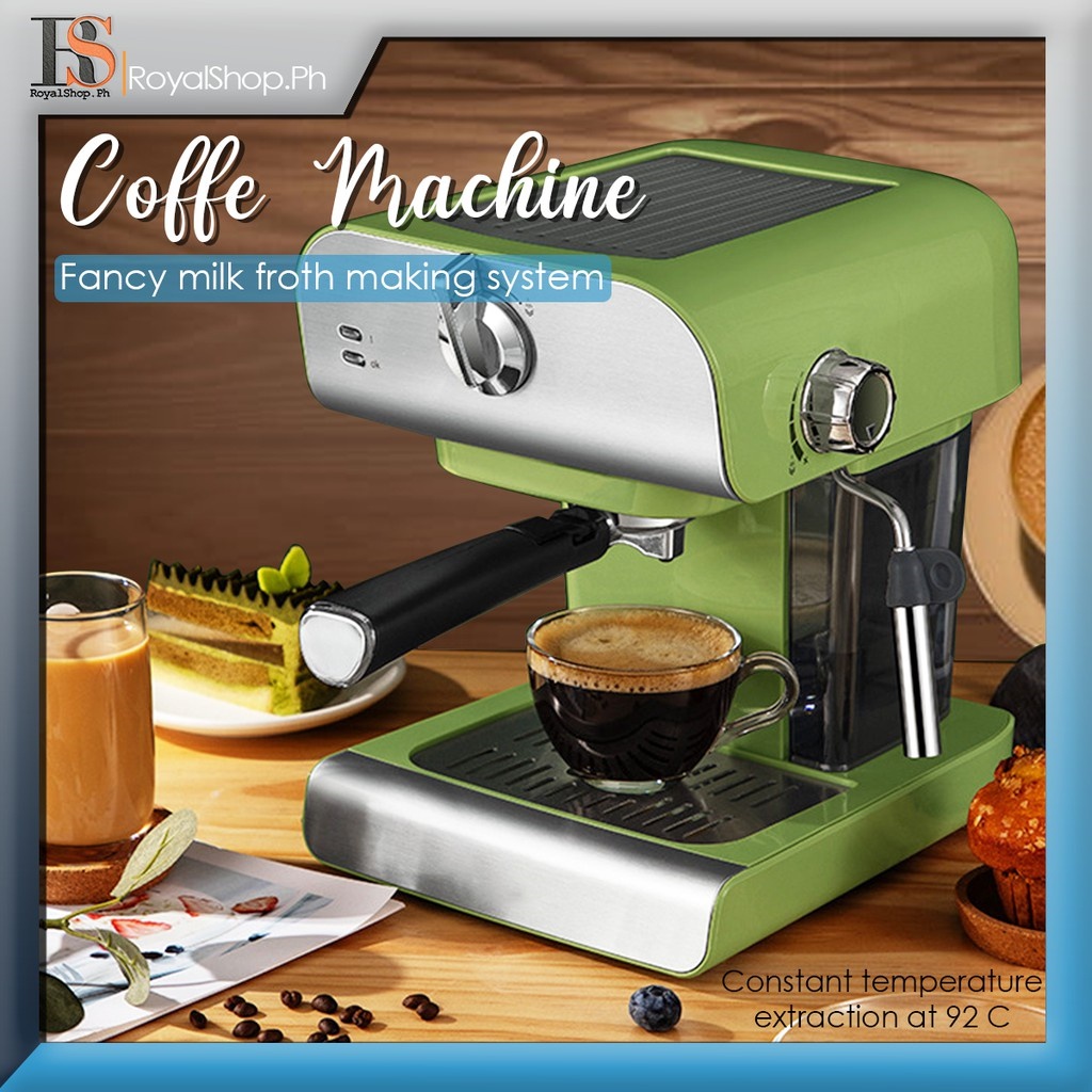 CODCoffee Machine Semiautomatic Coffee Machine Espresso Machine Small
