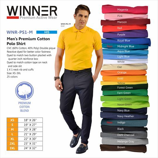 winner polo shirt