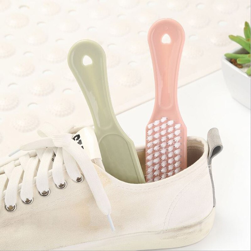 1 Pcs High Quality Plastic Small Clean Brush Soft Hair Wash Shoes Brush Laundry Clothes Tools Hot Sale Brosse Nettoyage