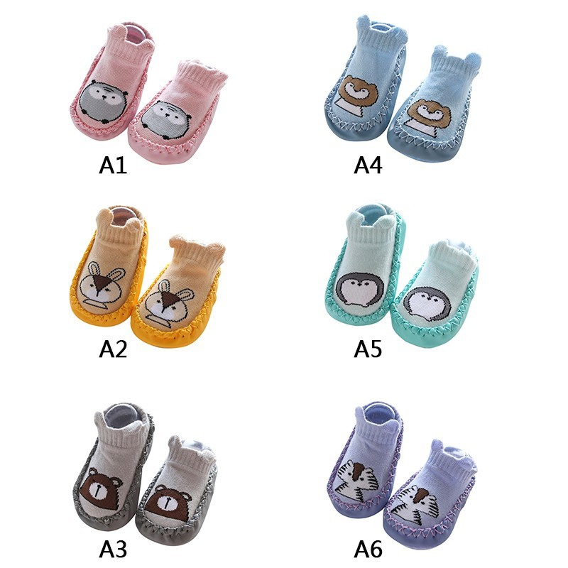 baby sock shoes with rubber sole