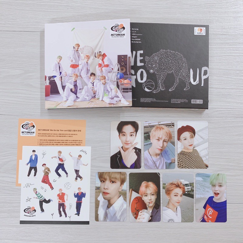 NCT Dream 2nd Mini Album We Go Up with Photocard | Shopee Philippines