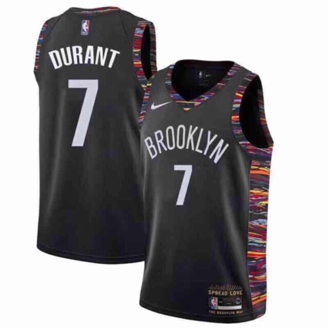 black durant jersey