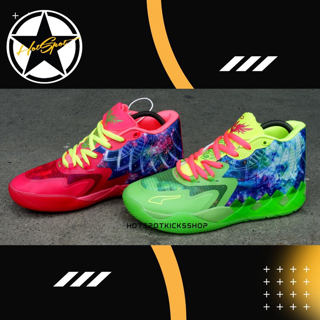 MBI PG- PUMA RICK AND MORTY MB.01 Basketball Shoes | Shopee Philippines