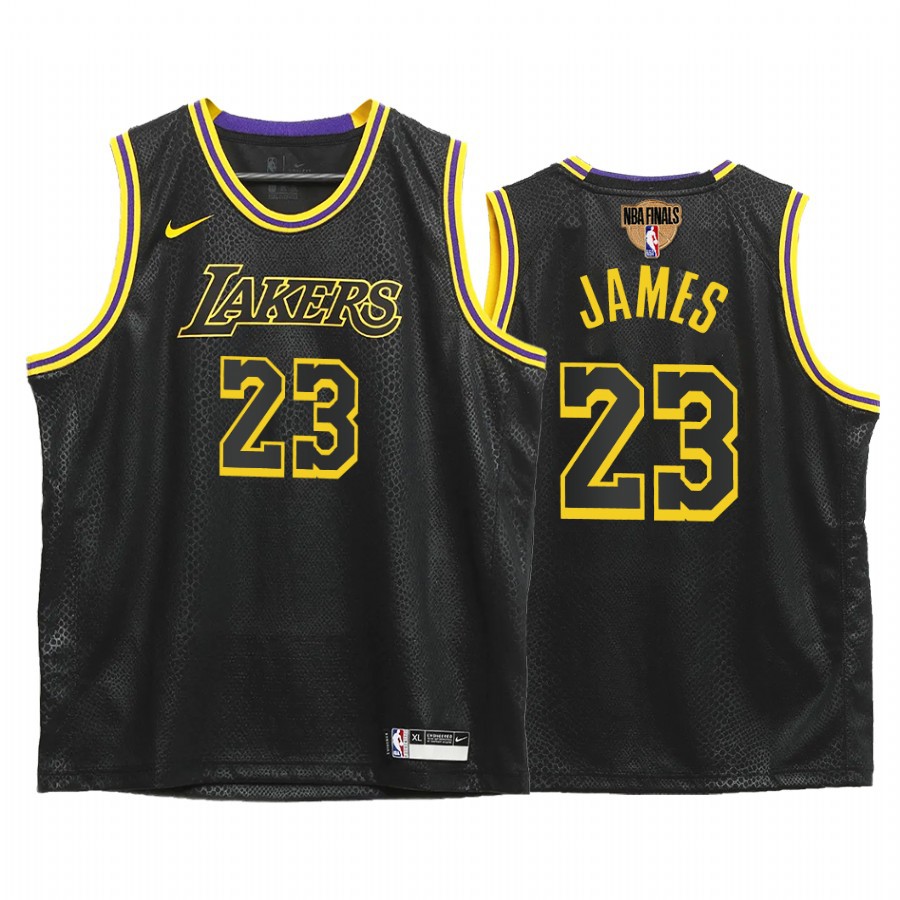 LeBron James Los Angeles Lakers 2020 NBA Finals Bound Gold Jersey Icon Edition