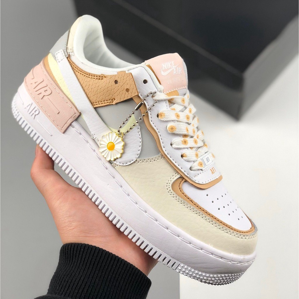 nike air force 1 with sunflowers