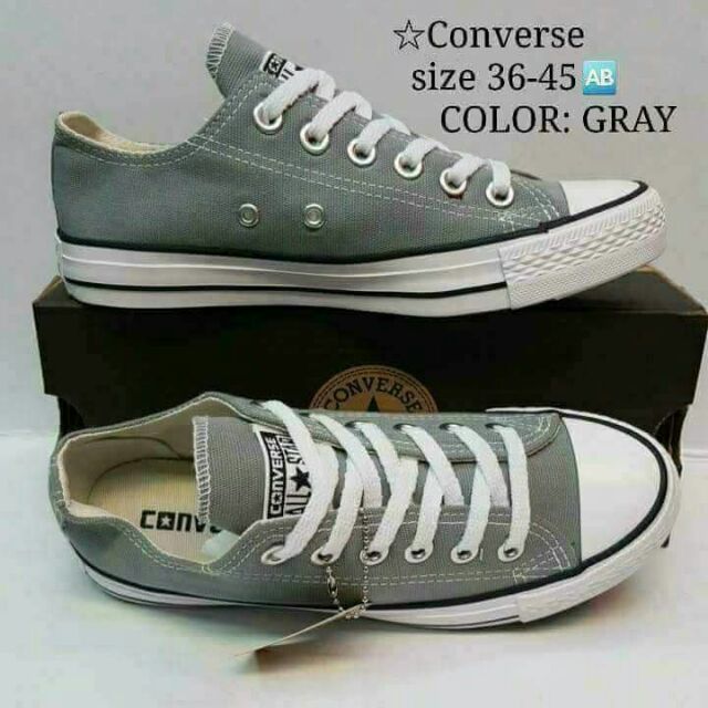 all gray converse