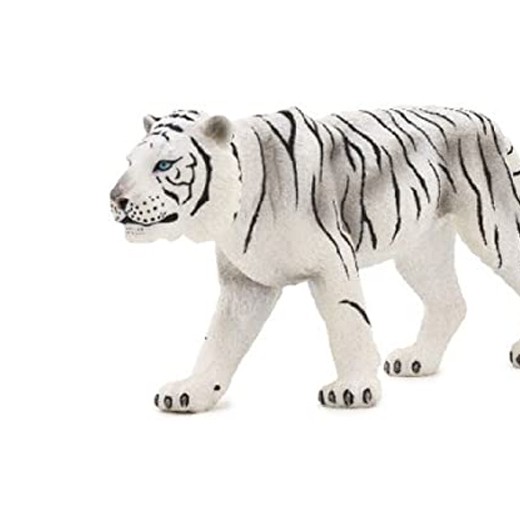 Mojo Fun 387013 White Tiger NIP Realistic  Wild Animal Model Toy Replica 