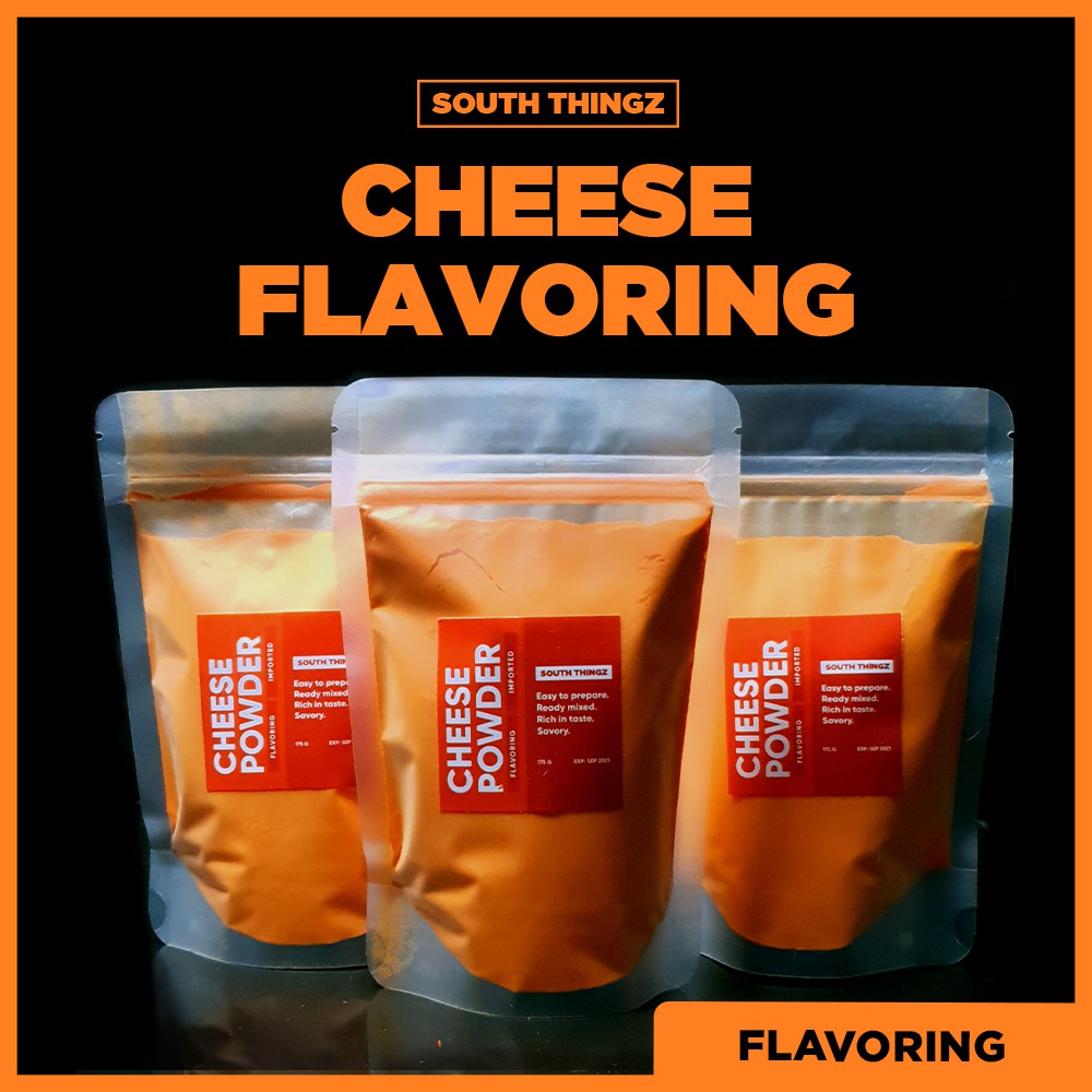 Cheese Powder Flavoring for Fries Snacks Chips (140G & 50G) Bottled