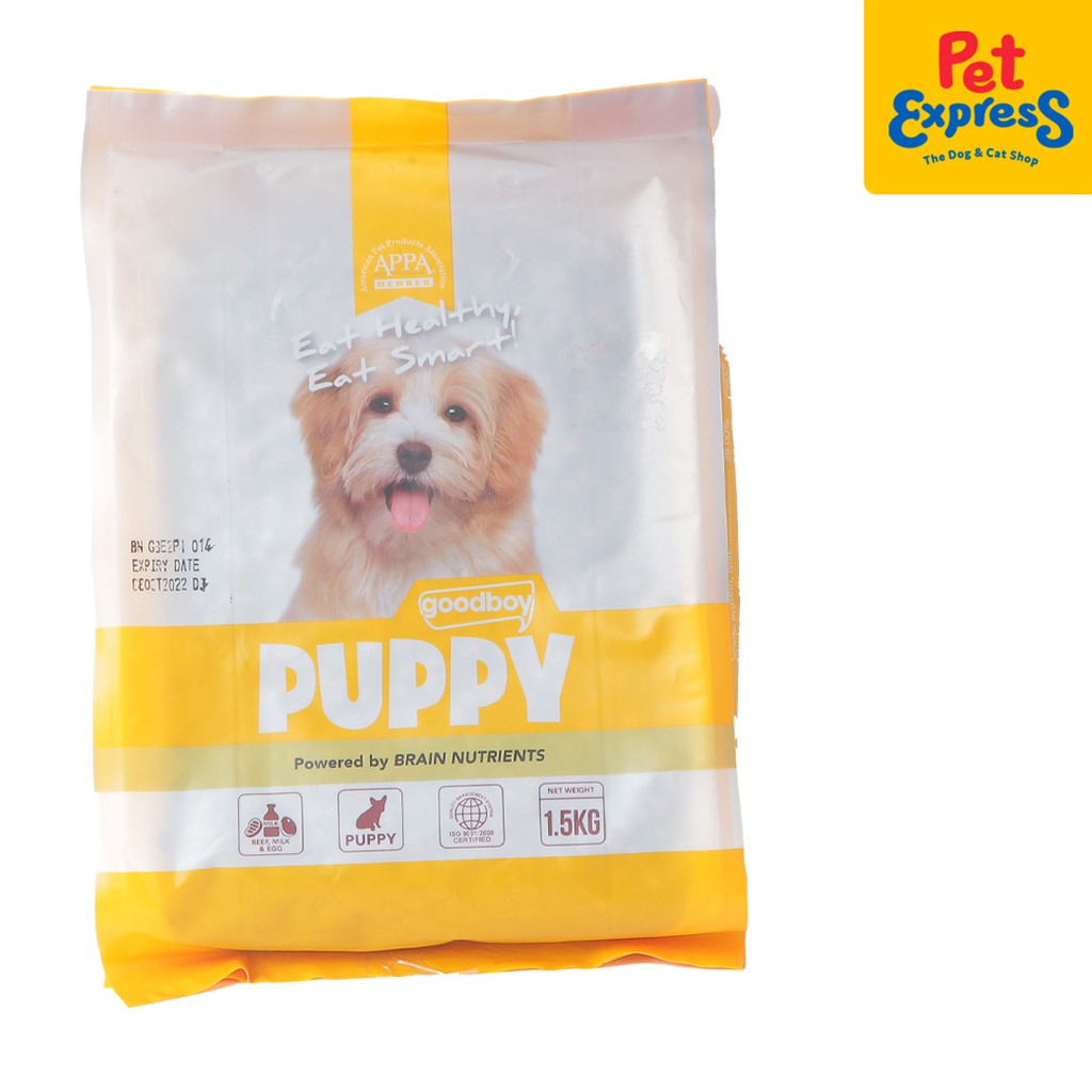 Goodboy Puppy Beef and Milk Dry Dog Food 1.5kg | Shopee Philippines