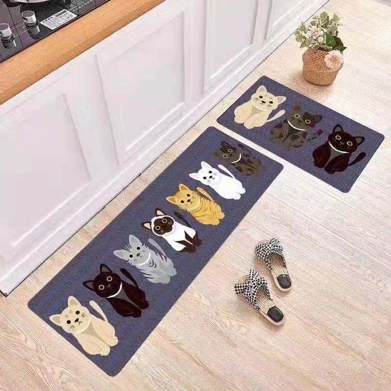 JASMINE 2 pcs. Anti Slip Kitchen Mat / Door Mat / Floor Mat ( Home And