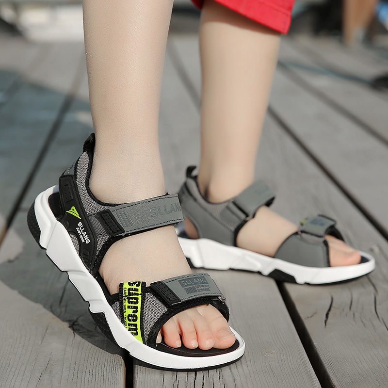 boy feet sandals