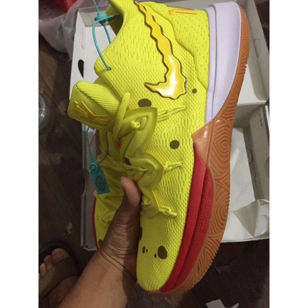 kyrie irving 5 spongebob shoes