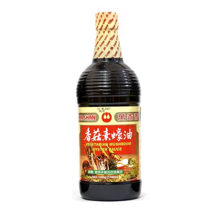 oyster sauce Wan Ja Shan Vegetarian Mushroom Oyster Sauce (1Liter ...