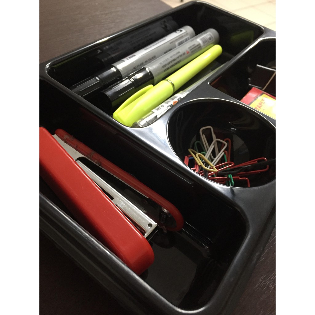 Office desk drawer tray pen organizer for paper clips Shopee Philippines