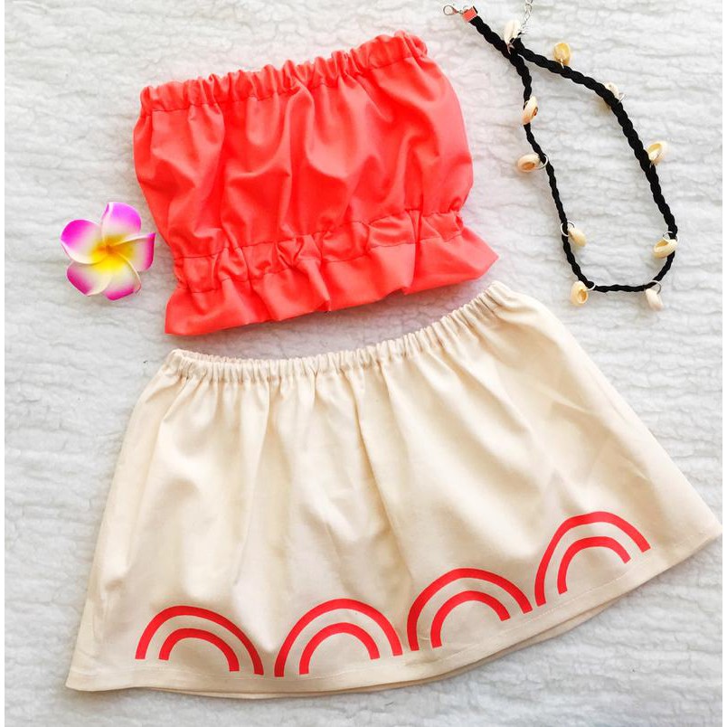 Moana Outfit Moana Clothing Set Baby Moana Moana Costume Birthday One Moana Moana Bloomer Baby Moana Shopee Philippines