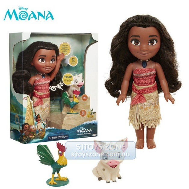 disney moana singing adventure doll with friends
