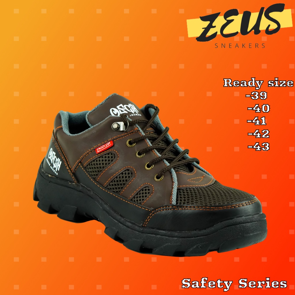 PRIA Zeus Men's Sport Safety Shoes Iron Tip M 051 Safety Shoes Safety