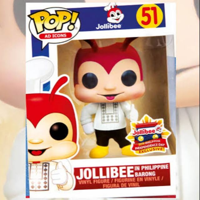 jollibee in barong funko pop