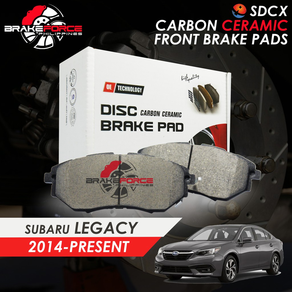 2014 subaru legacy brake pads