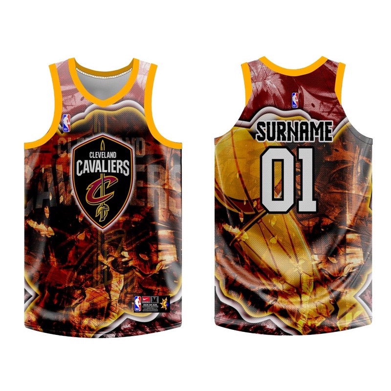 CAVALIERS/ CAVS NBA JERSEY FREE CUSTOMIZE NAME & NUMBER FULL