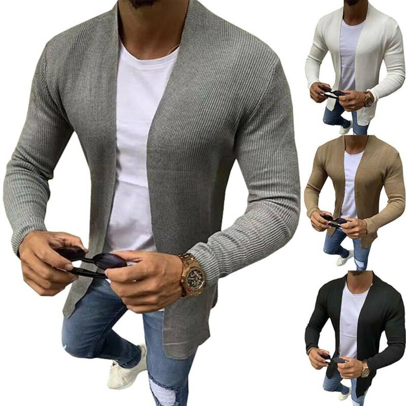 mens casual cardigan