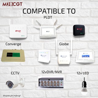 MJBCGT Mini UPS for PLDT, Converge, Smart, SKY and Globe Router, DVR, NVR and CCTV [12v - 1A to 3A] #8