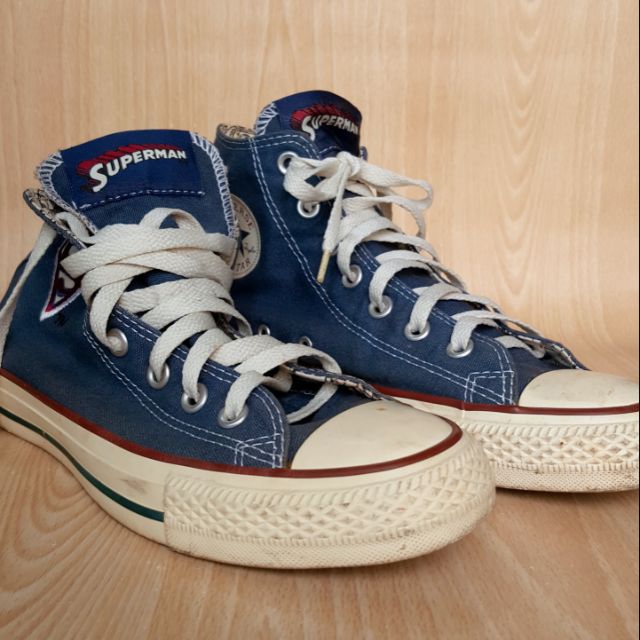 chuck taylor dc comics superman