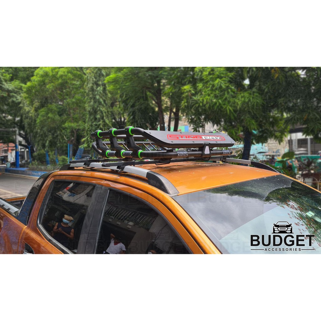 Stingray 38x38 Roof Rack with Clip Type Crossbar for Ford Ranger ...