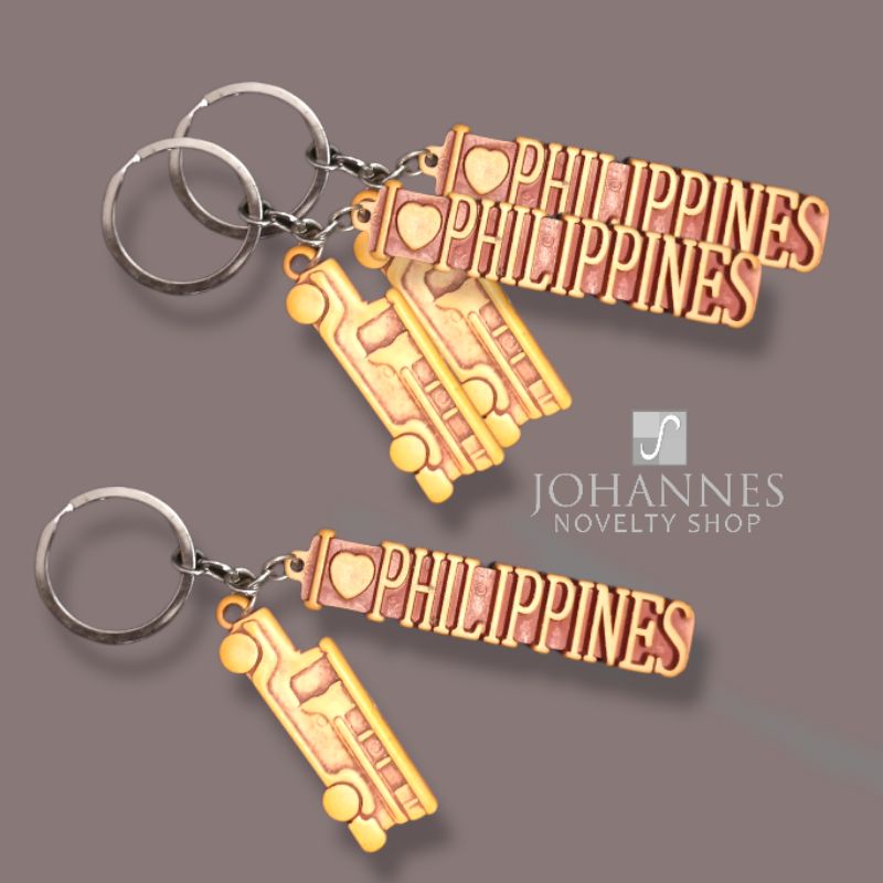 (3 pieces) Philippine Souvenir Keychain Shopee Philippines