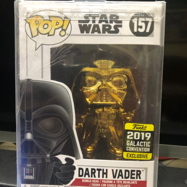 funko pop star wars gold chrome stormtrooper