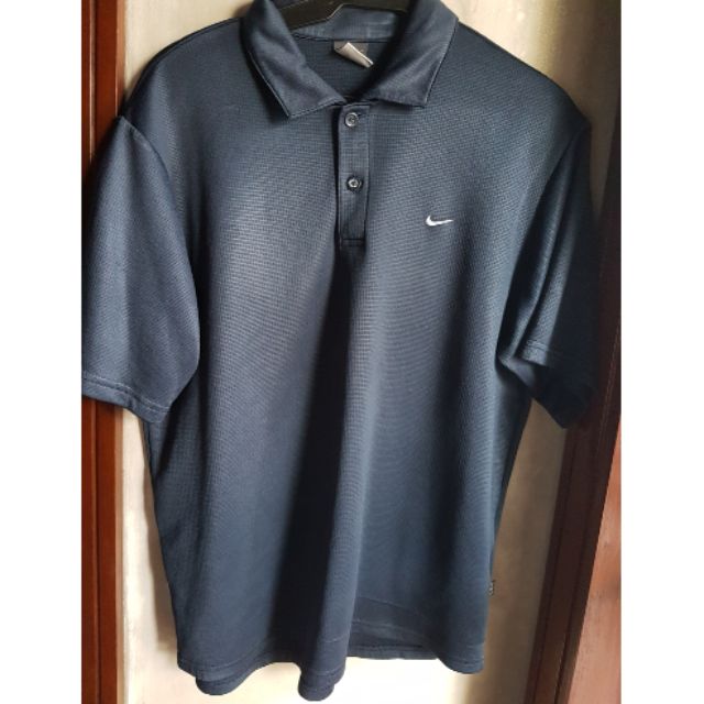 NIKE MEN'S DRI FIT COLLARED POLO SHIRT, NAVYXL Shopee Philippines