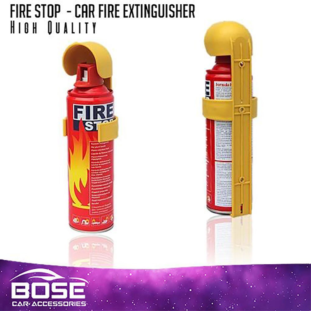 Car Fire Extinguisher w/ Portable stand Fire Stop 500 ml for car